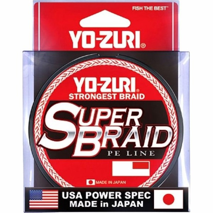 Шнур плетеный YO-ZURI PE SUPERBRAID 0,36 мм, 135 м Blue R1261-B